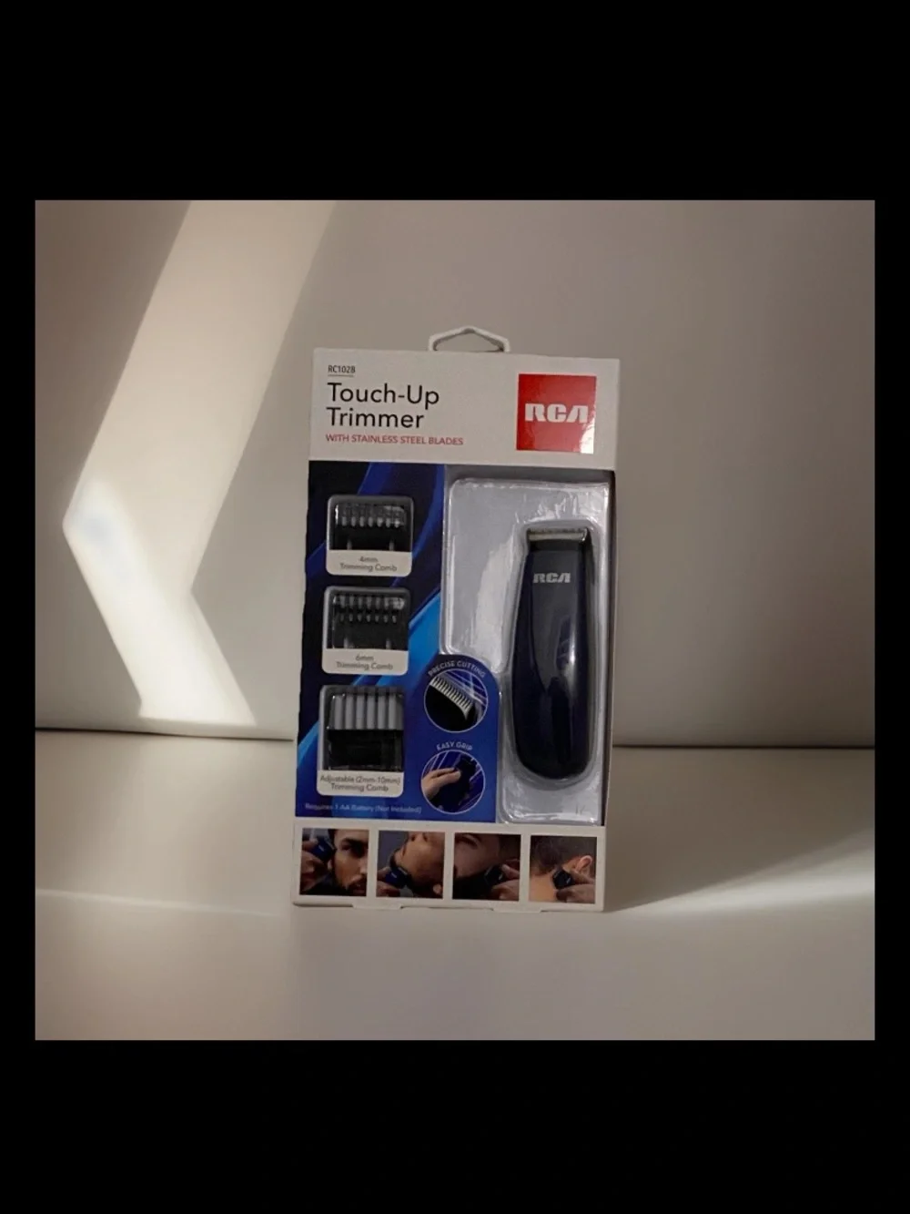 RCA • Pro Grooming System • Touch Up Trimmer  With Stainless Steel Blades• New